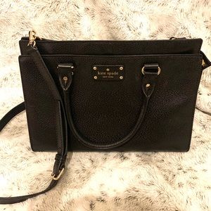 Structured Kate Spade crossbody bag